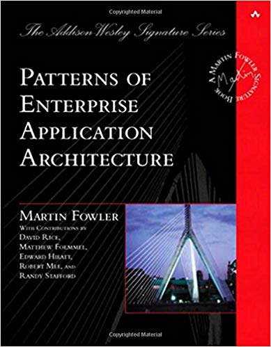 PatternsOfEnterpriseApplicationArchitecture